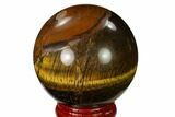 Polished Tiger's Eye Sphere #148876-1